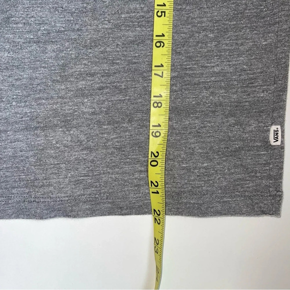 Vans Heather Gray & Purple Short Sleeve Icon Graphic Tee Xsmall Women’s - Picture 8 of 10